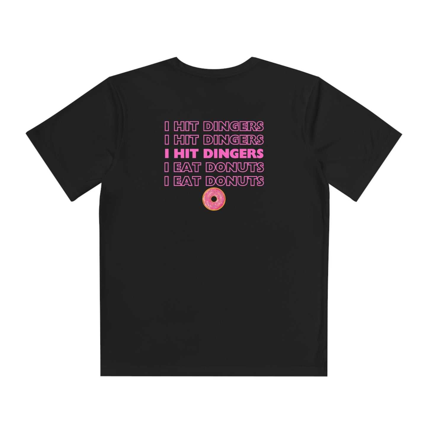 Dingers & Donuts - Youth Tee - Black