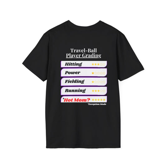 Travel-Ball Grading -  T-Shirt - Black